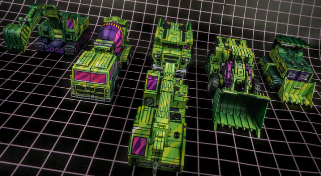 Load image into Gallery viewer, ToyWorld - TW-C07A Constructor Set of 6 Deluxe Version (Cell Shaded)