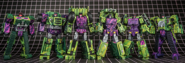 Load image into Gallery viewer, ToyWorld - TW-C07A Constructor Set of 6 Deluxe Version (Cell Shaded)