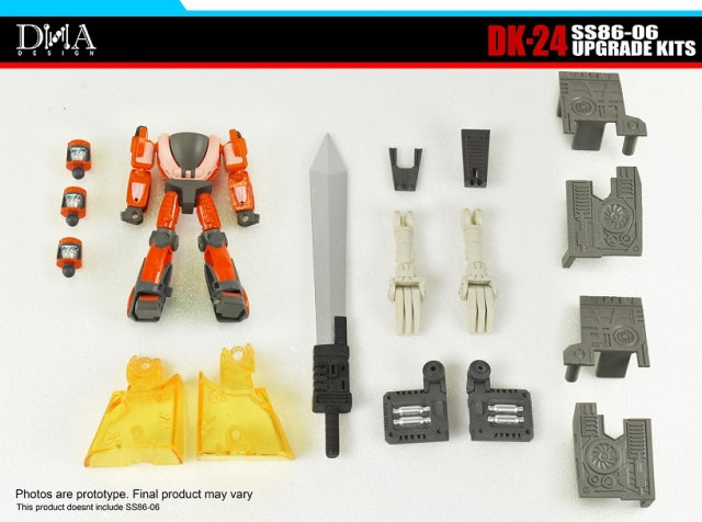 DNA Design - DK-24 SS86-06 Grimlock and Wheelie Upgrade Kit – Ages
