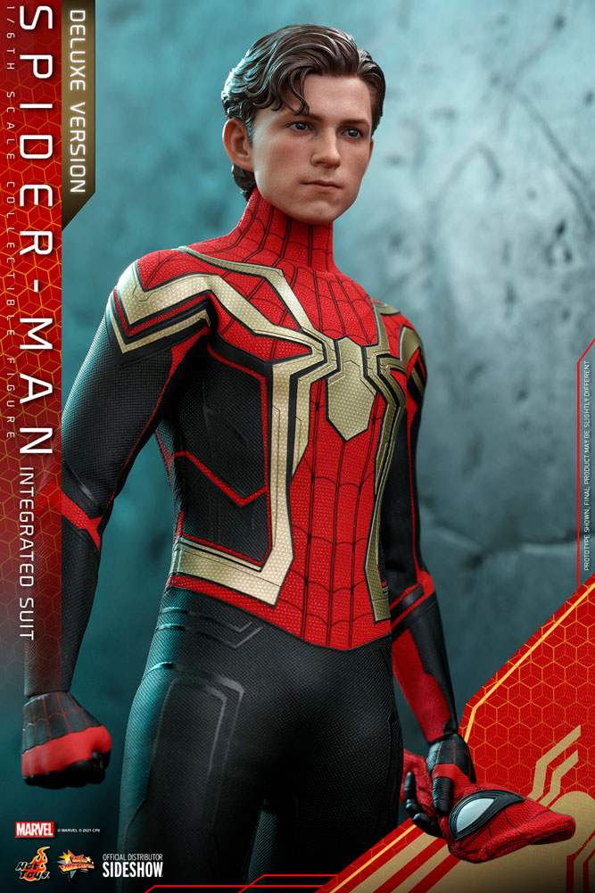 Load image into Gallery viewer, Hot Toys - Spider-Man Far From Home - Spider-Man (Integrated Suit) Deluxe