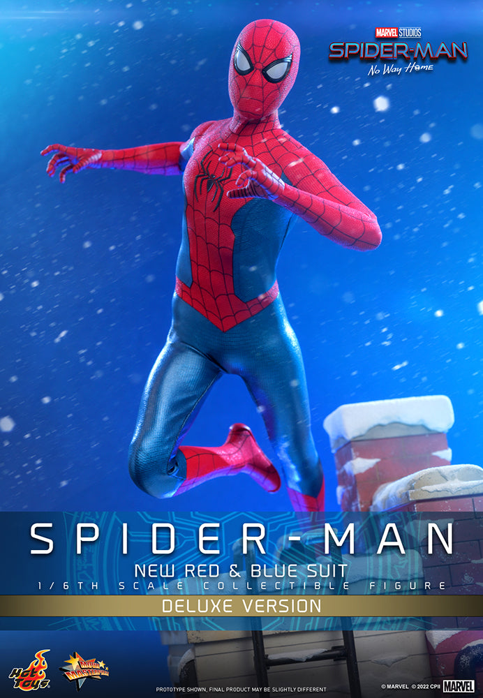 Load image into Gallery viewer, Hot Toys - Spider-Man No Way Home: Spider-Man (New Red and Blue Suit) (Deluxe Version)