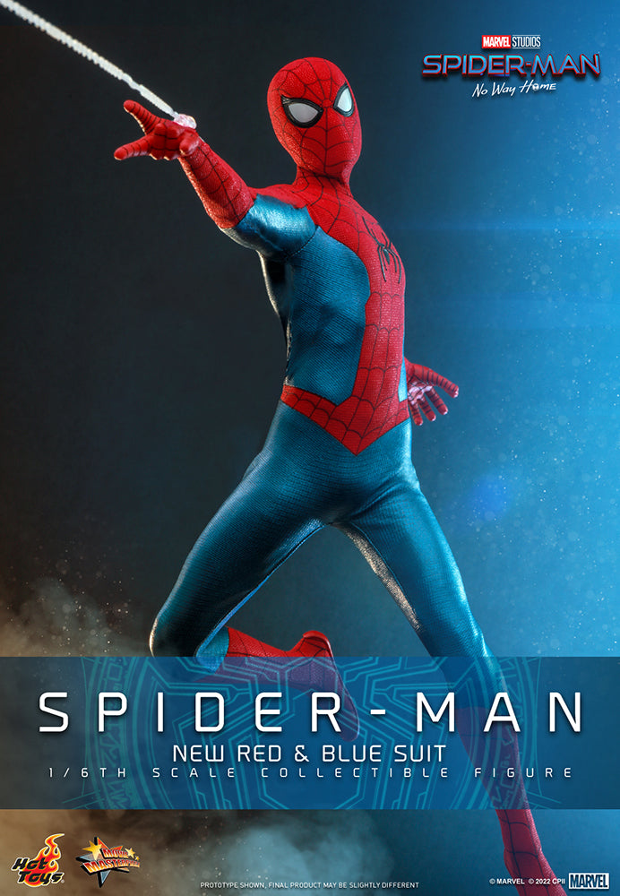Load image into Gallery viewer, Hot Toys - Spider-Man No Way Home: Spider-Man (New Red and Blue Suit)