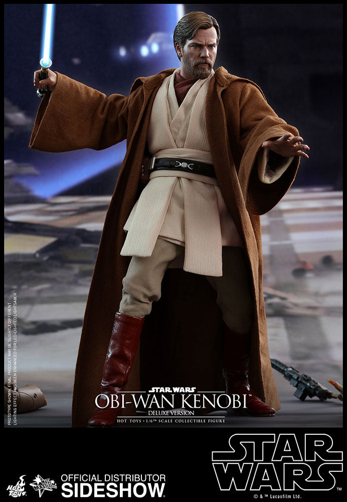 Load image into Gallery viewer, Hot Toys - Episode III: Revenge of the Sith - Obi-Wan Kenobi Deluxe Version
