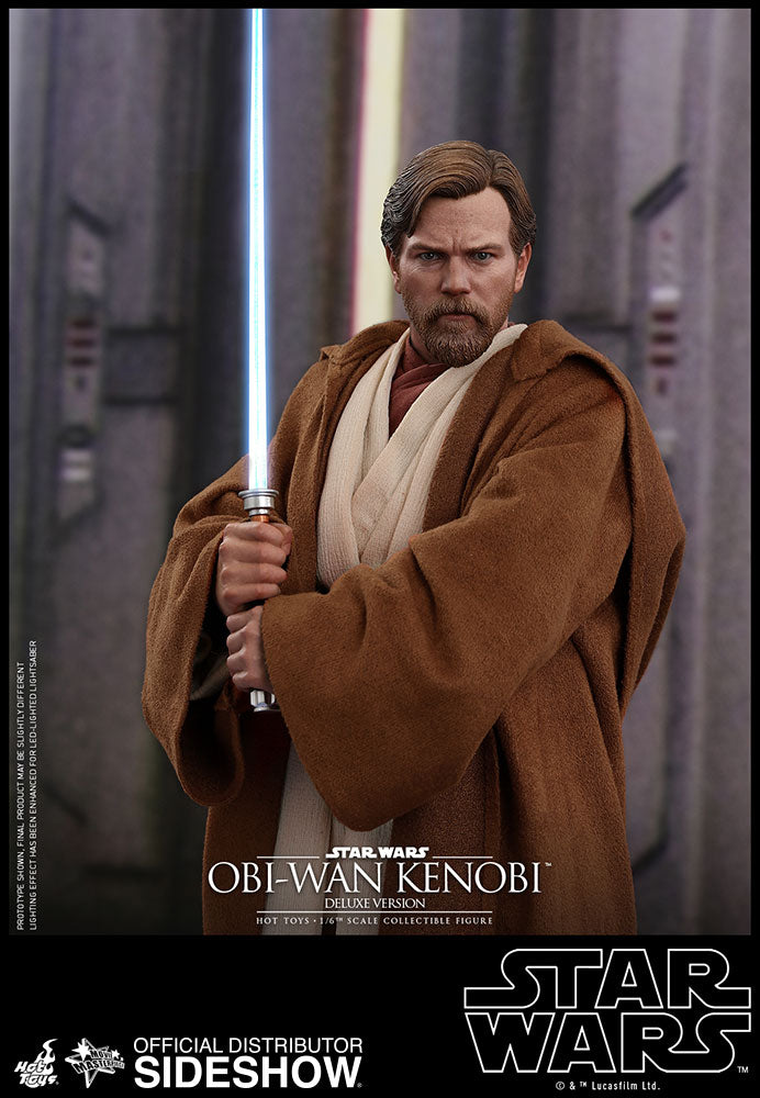 Load image into Gallery viewer, Hot Toys - Episode III: Revenge of the Sith - Obi-Wan Kenobi Deluxe Version