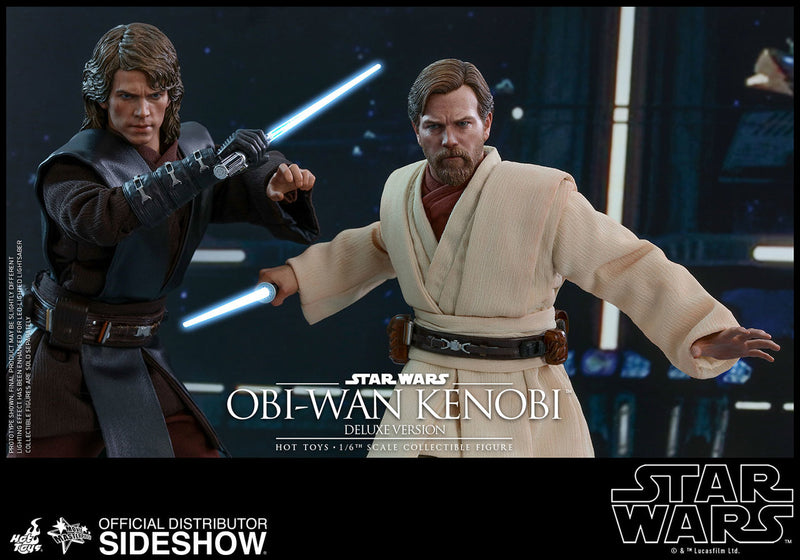 Load image into Gallery viewer, Hot Toys - Episode III: Revenge of the Sith - Obi-Wan Kenobi Deluxe Version