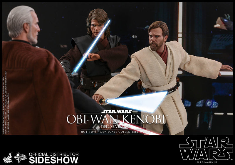Load image into Gallery viewer, Hot Toys - Episode III: Revenge of the Sith - Obi-Wan Kenobi Deluxe Version