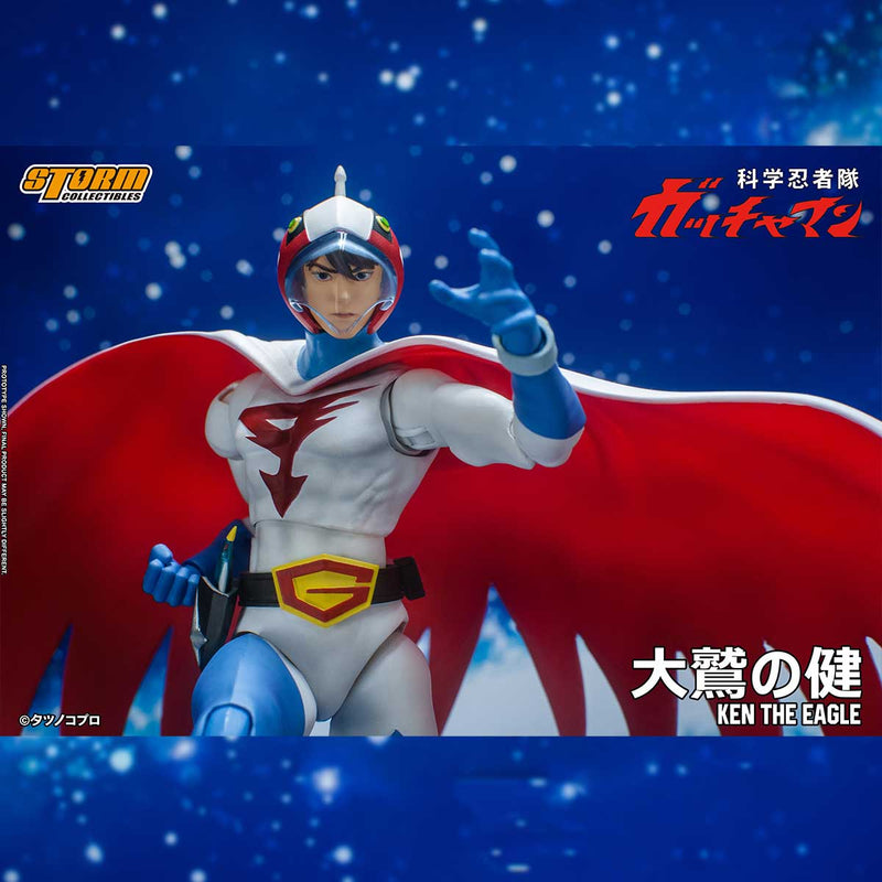Load image into Gallery viewer, Storm Collectibles - Science Ninja Team Gatchaman: Ken The Eagle 1/12 Scale
