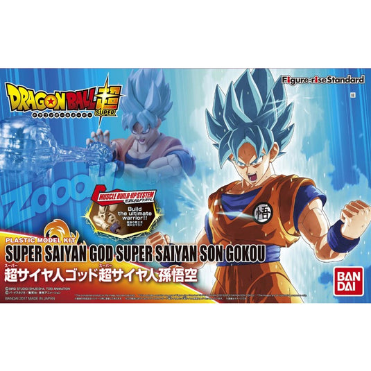 Dragonball Super - Figure Rise Standard: Super Saiyan God Super Saiyan Son Gokou