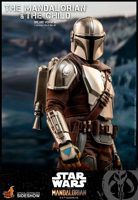 Hot Toys - Star Wars The Mandalorian - The Mandalorian and The Child Deluxe Set