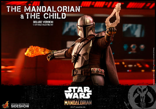 Hot Toys - Star Wars The Mandalorian - The Mandalorian and The Child Deluxe Set
