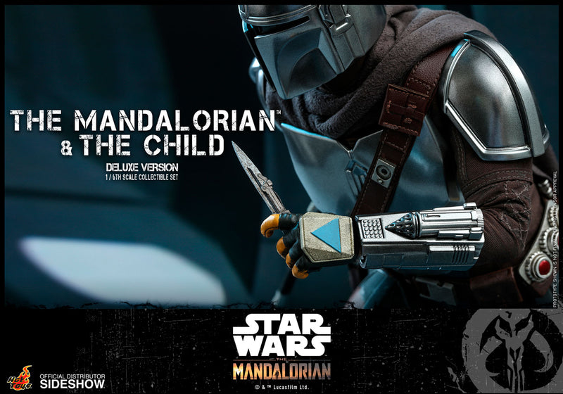 Load image into Gallery viewer, Hot Toys - Star Wars The Mandalorian - The Mandalorian and The Child Deluxe Set