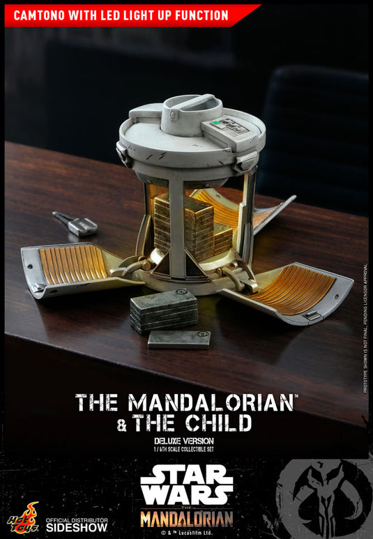 Hot Toys - Star Wars The Mandalorian - The Mandalorian and The Child Deluxe Set