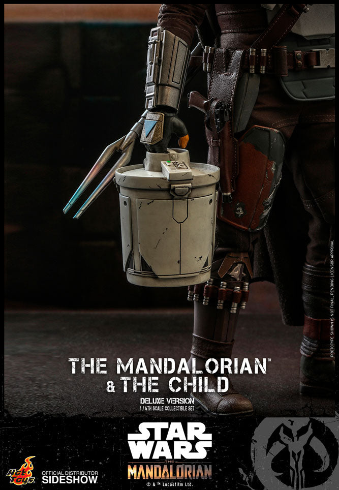Load image into Gallery viewer, Hot Toys - Star Wars The Mandalorian - The Mandalorian and The Child Deluxe Set