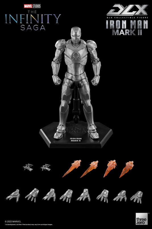 Threezero - 1/12 The Infinity Saga: DLX Iron Man Mark 2