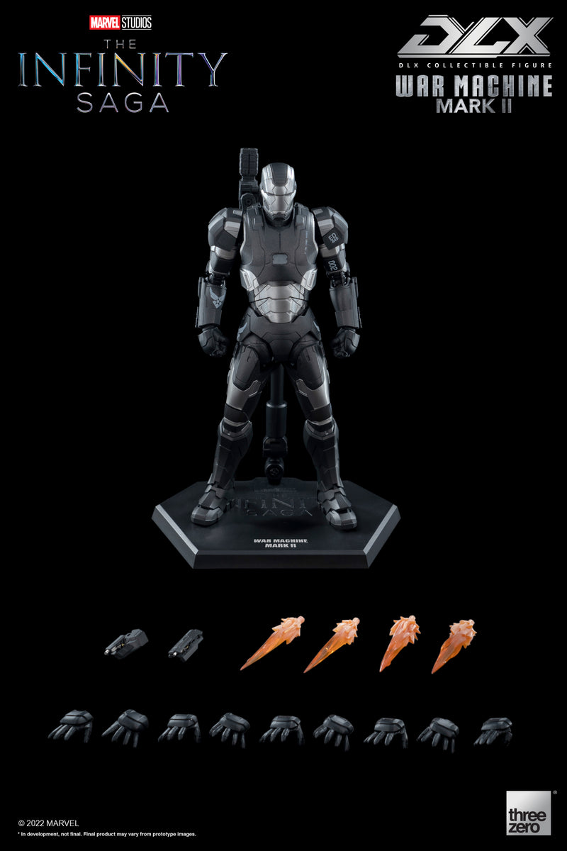 Load image into Gallery viewer, Threezero - 1/12 Avengers Infinity Saga – DLX War Machine Mark 2