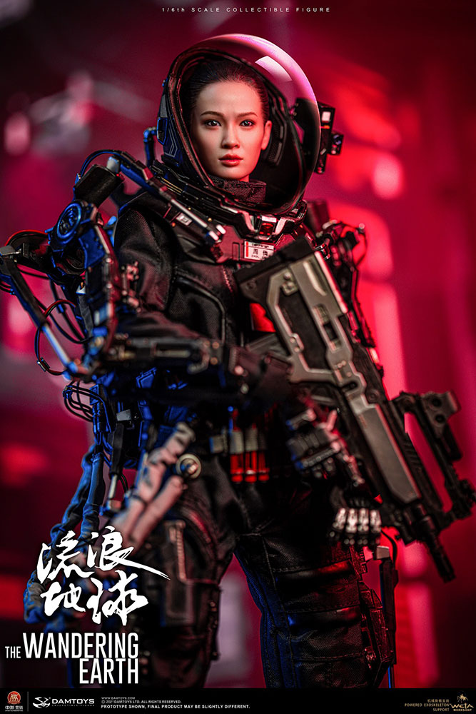 Load image into Gallery viewer, Dam Toys - The Wandering Earth: CN171-11 Rescue Unit Member Zhou Qian