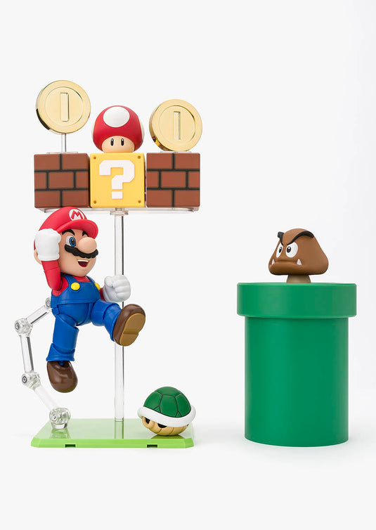 Bandai - S.H.Figuarts - Super Mario - Super Mario Playset