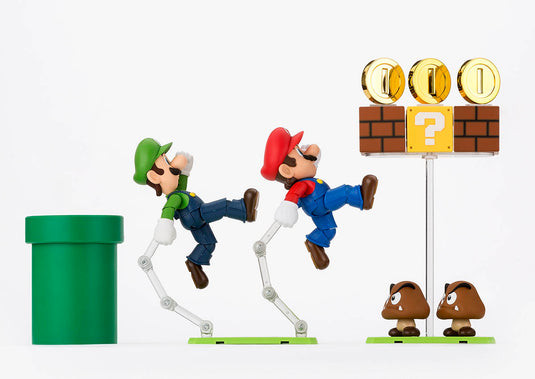 Bandai - S.H.Figuarts - Super Mario - Super Mario Playset