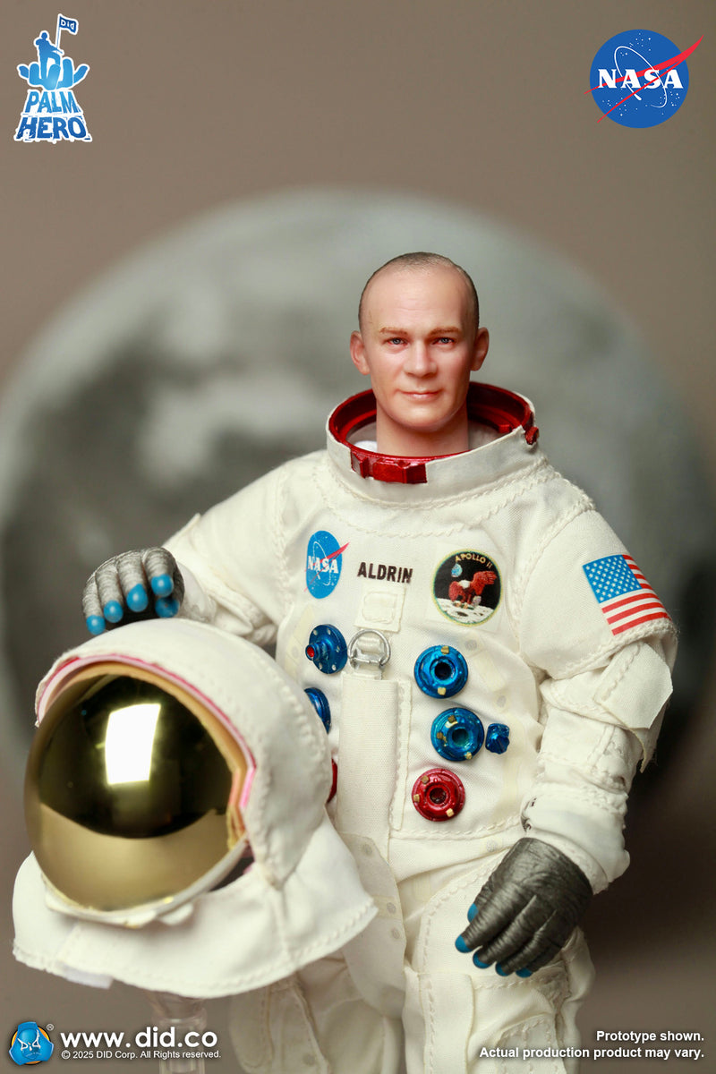 Load image into Gallery viewer, DID - 1/12 Palm Hero Series Apollo 11 Astronauts - Buzz Aldrin
