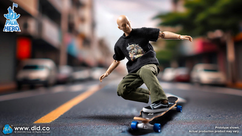 Load image into Gallery viewer, DID - 1/12 Palm Hero Simply Fun Series - The Skateboarder
