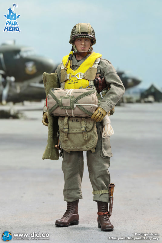 DID - 1/12 Palm Hero Series WWII US Army 101st Airborne Division - Captain Winters