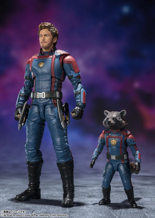 Bandai - S.H.Figuarts - Guardians of the Galaxy Vol. 3 - Star Lord and Rocket Raccoon
