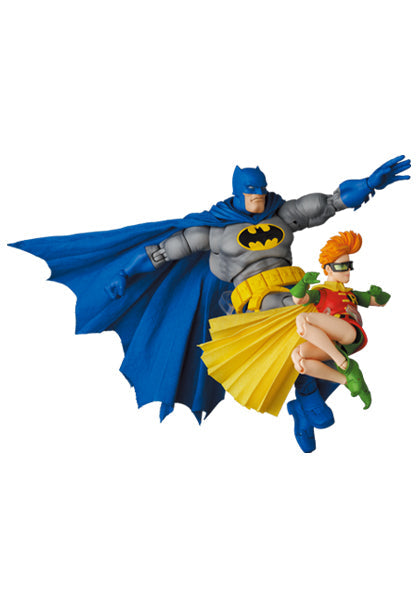 MAFEX - Batman: The Dark Knight Returns - Batman (Blue Version) and Robin No. 139 (Reissue)