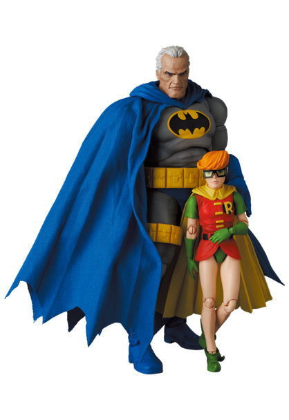 MAFEX - Batman: The Dark Knight Returns - Batman (Blue Version) and Robin No. 139 (Reissue)