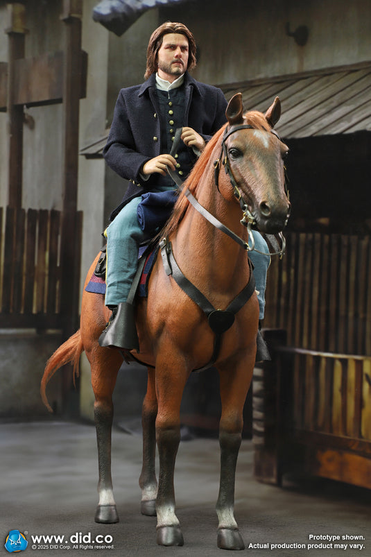 DID - 1/6 Brown-Red War Horse (Standing)