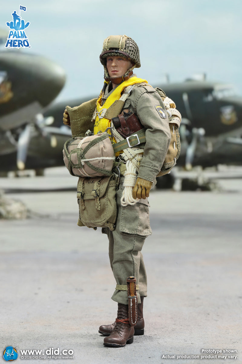 Load image into Gallery viewer, DID - 1/12 Palm Hero Series WWII US Army 101st Airborne Division - Captain Winters
