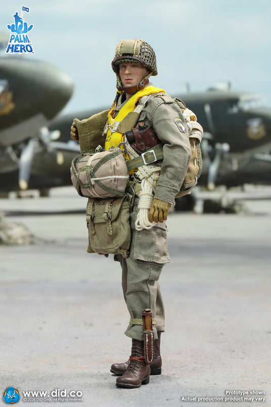 DID - 1/12 Palm Hero Series WWII US Army 101st Airborne Division - Captain Winters