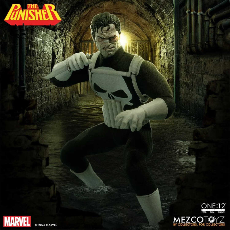 Load image into Gallery viewer, Mezco Toyz - One 12 Marvel Comics - The Punisher
