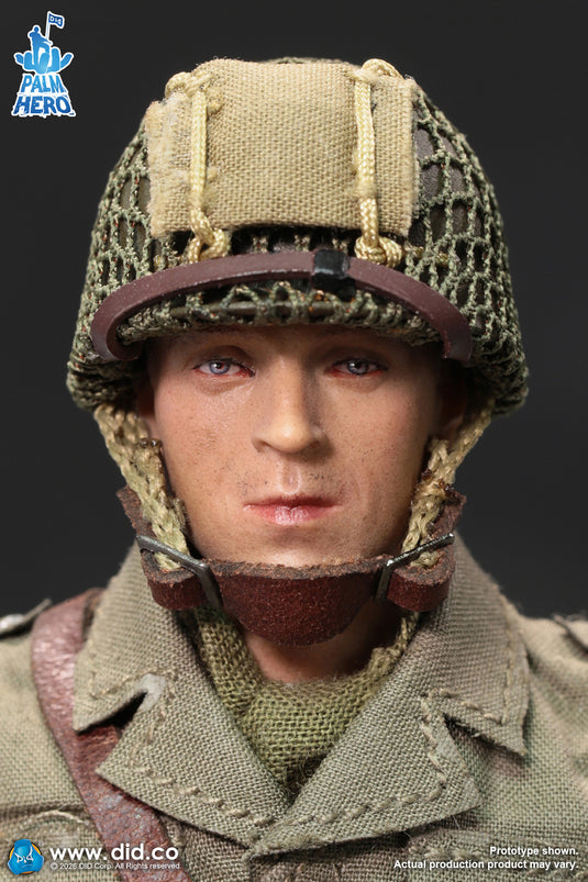 DID - 1/12 Palm Hero Series WWII US Army 101st Airborne Division - Captain Winters