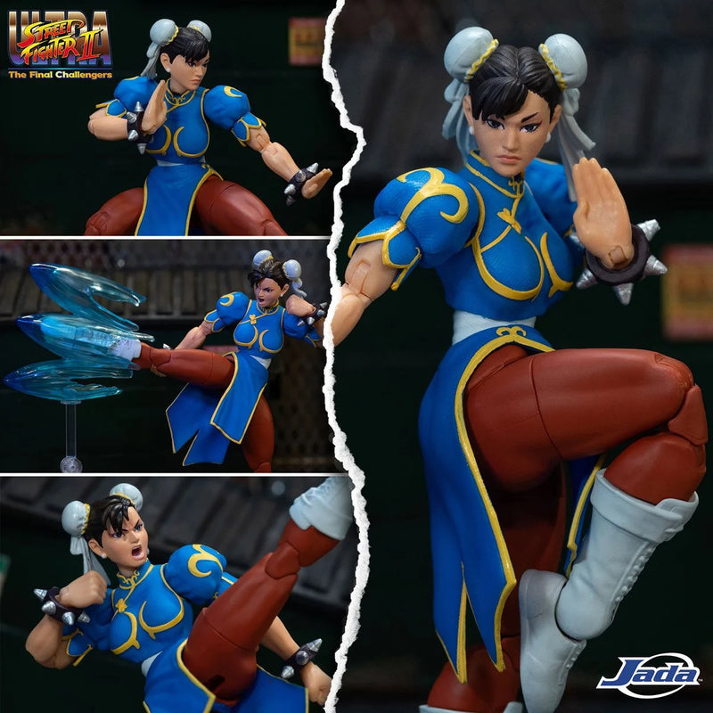 Load image into Gallery viewer, Jada Toys - Ultra Street Fighter II The Final Challengers - Chun-Li 1/12 Scale
