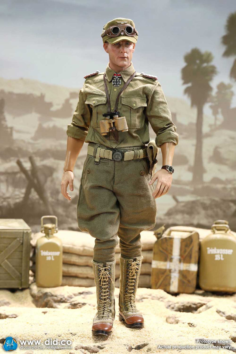 Load image into Gallery viewer, DID - 1/6 WWII German Africa Corps - Supply Duty Ishaan &amp; Panzer Commander Stauffenberg
