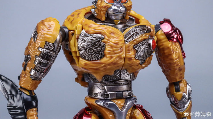 Load image into Gallery viewer, TransArt Toys - BWM-09 Metal Yellow Leopard
