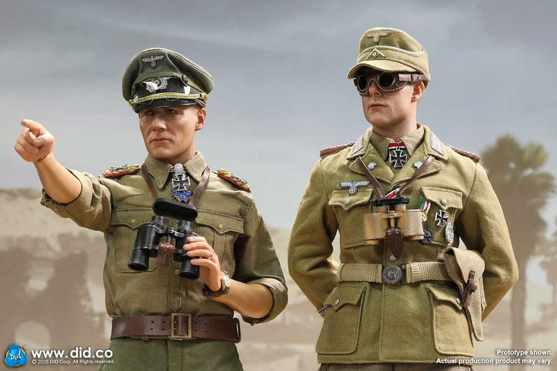 Load image into Gallery viewer, DID - 1/6 WWII German Africa Corps - Supply Duty Ishaan &amp; Panzer Commander Stauffenberg
