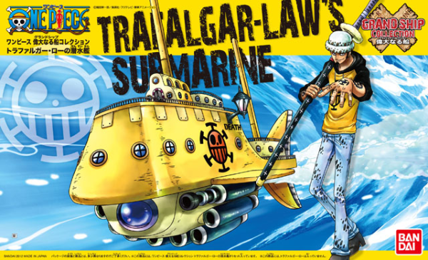 Load image into Gallery viewer, Bandai - One Piece - Grand Ship Collection: Trafalgar Law&#39;s Submarine Model Kit
