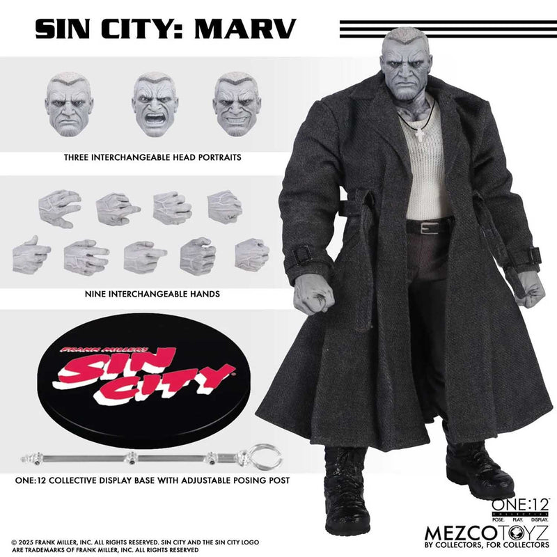 Load image into Gallery viewer, Mezco Toyz - One 12 Sin City - Marv
