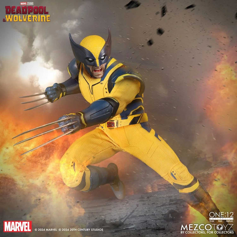 Load image into Gallery viewer, Mezco Toyz - One 12 Deadpool and Wolverine - Wolverine Deluxe
