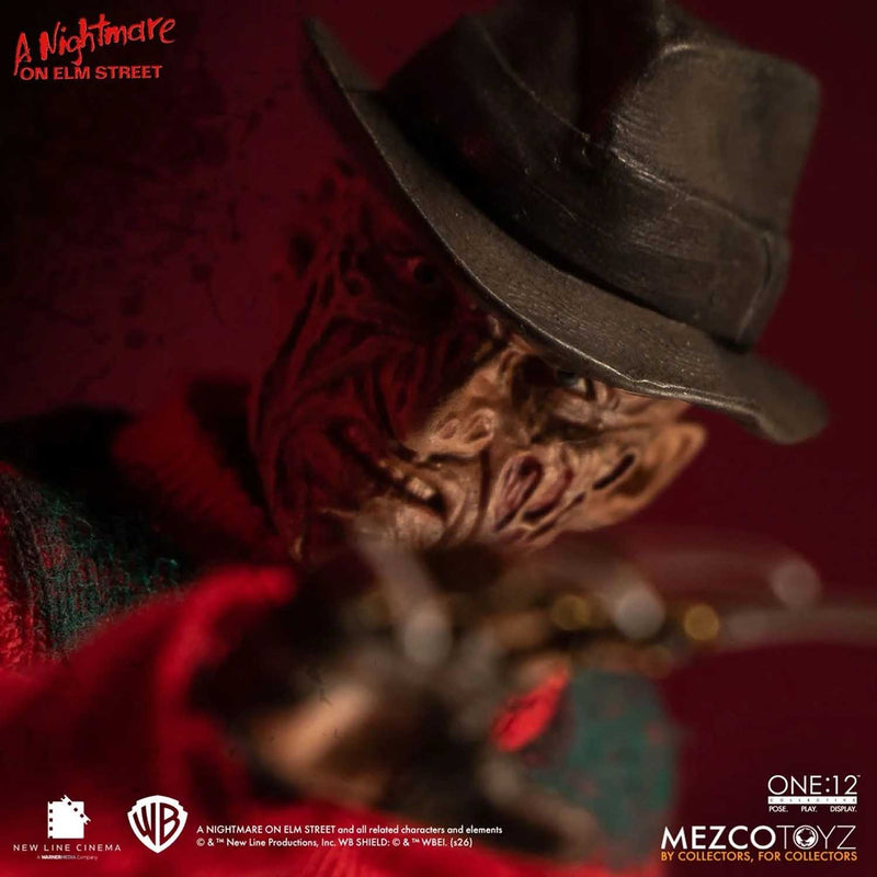 Load image into Gallery viewer, Mezco Toyz - One 12 A Nightmare on Elm Street - Freddy Krueger
