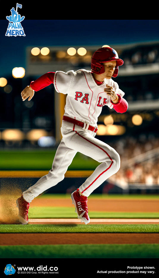 DID - 1/12 Palm Hero Simply Fun Series - The White Team Baseballer