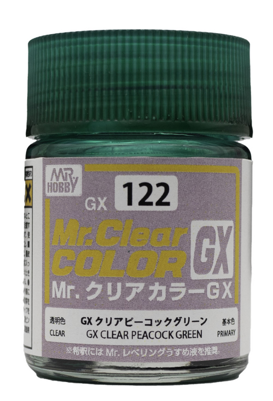 Mr Color - GX122 Clear Peacock Green
