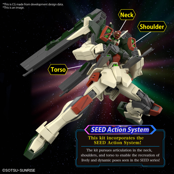 Load image into Gallery viewer, High Grade Gundam SEED Freedom 1/144 - Lightning Buster Gundam
