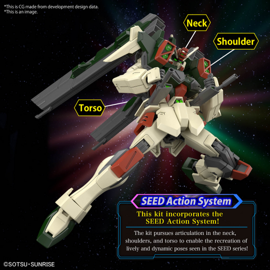 High Grade Gundam SEED Freedom 1/144 - Lightning Buster Gundam