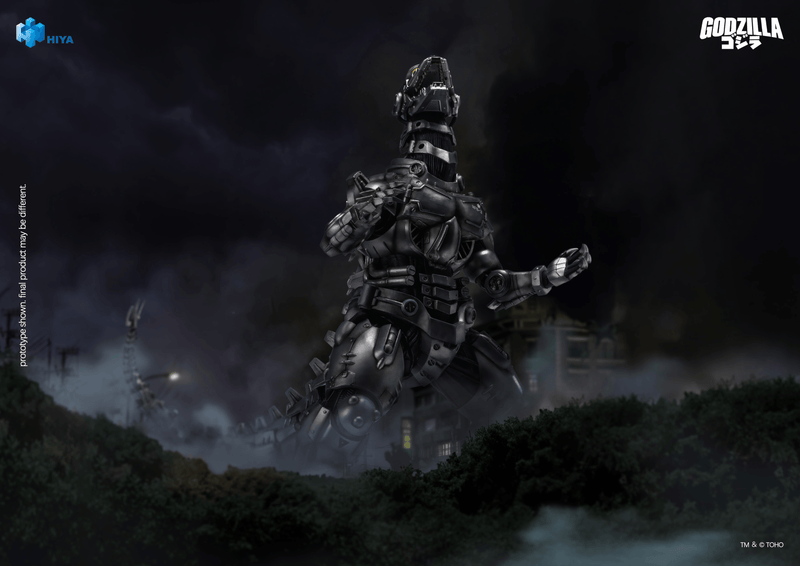 Load image into Gallery viewer, Hiya Toys - Exquisite Basic Series: Godzilla Tokyo S.O.S. (2019) - Mechagodzilla (Heavy Arms / High Mobility Version)
