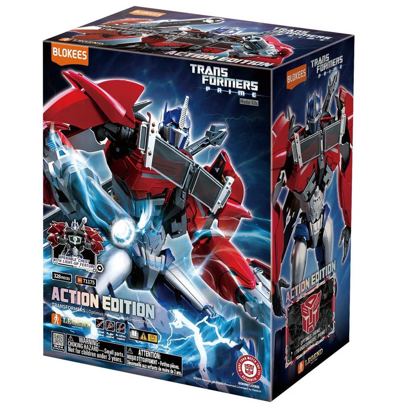 Load image into Gallery viewer, Blokees - Transformers - Optimus Prime (Transformers: Prime Version) Action Edition
