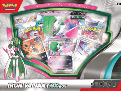 Pokemon TCG - Scarlet & Violet: Paradox Rift - Iron Valiant EX Box