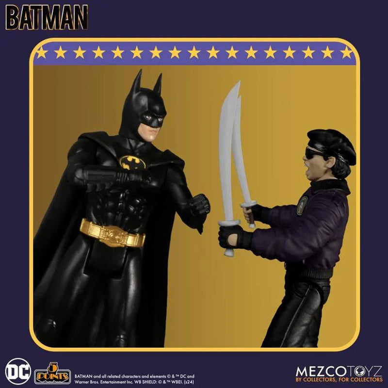 Load image into Gallery viewer, Mezco Toyz - Batman (1989) 5 Points Series 2 Set of 3
