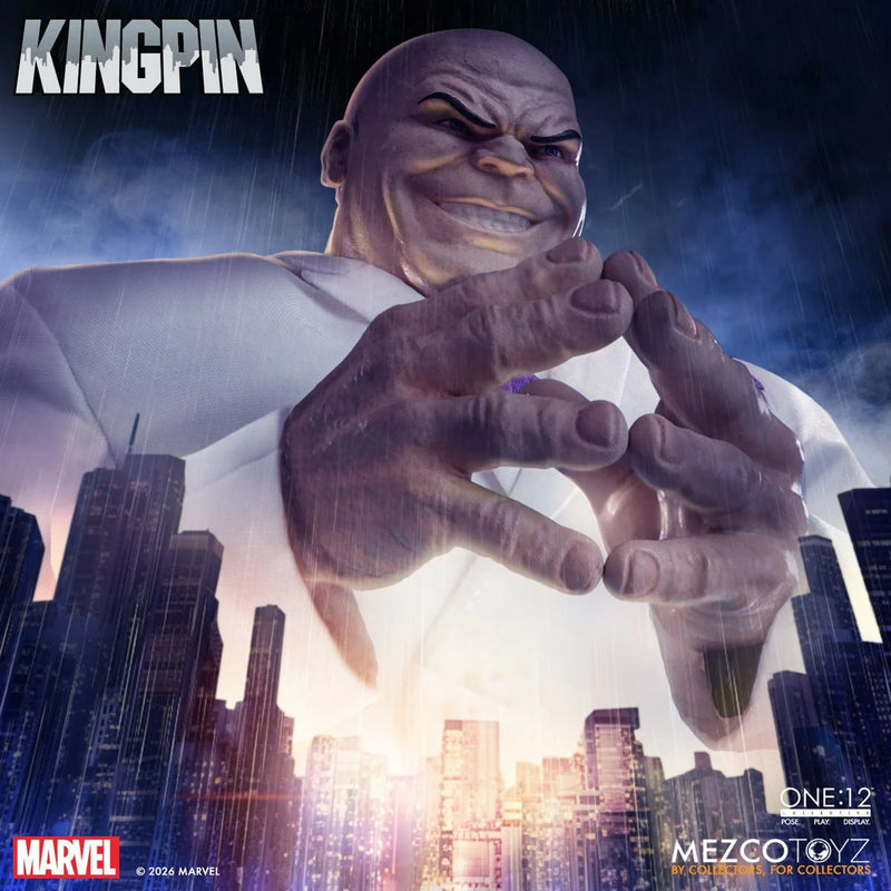 Load image into Gallery viewer, Mezco Toyz - One 12 Marvel Comics - Kingpin
